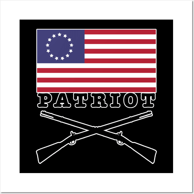 Patriot (Large Print) Wall Art by Aeriskate